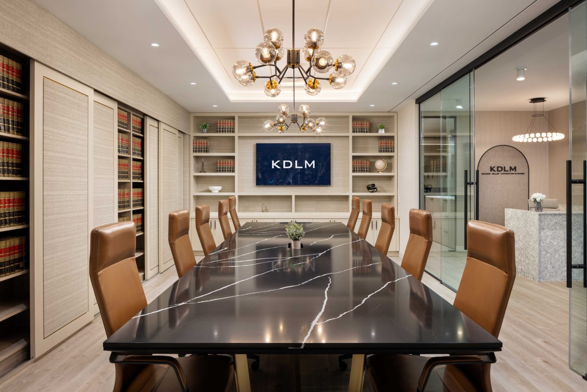 Kramer Dillof Livingston & Moore, NYC recently redesigned boardroom