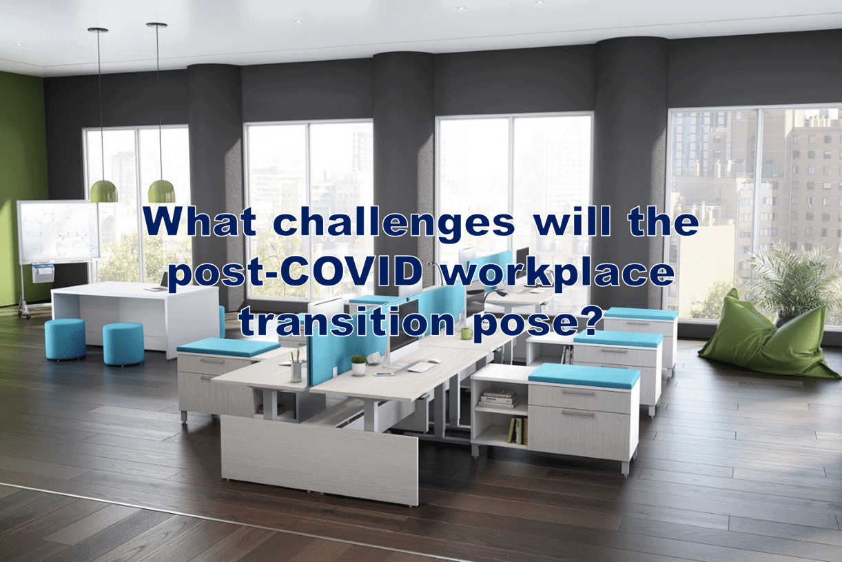 "What challenges will the post-COVID workplace transition pose?"