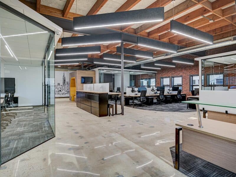 An open concept office that enables top talent to succeed
