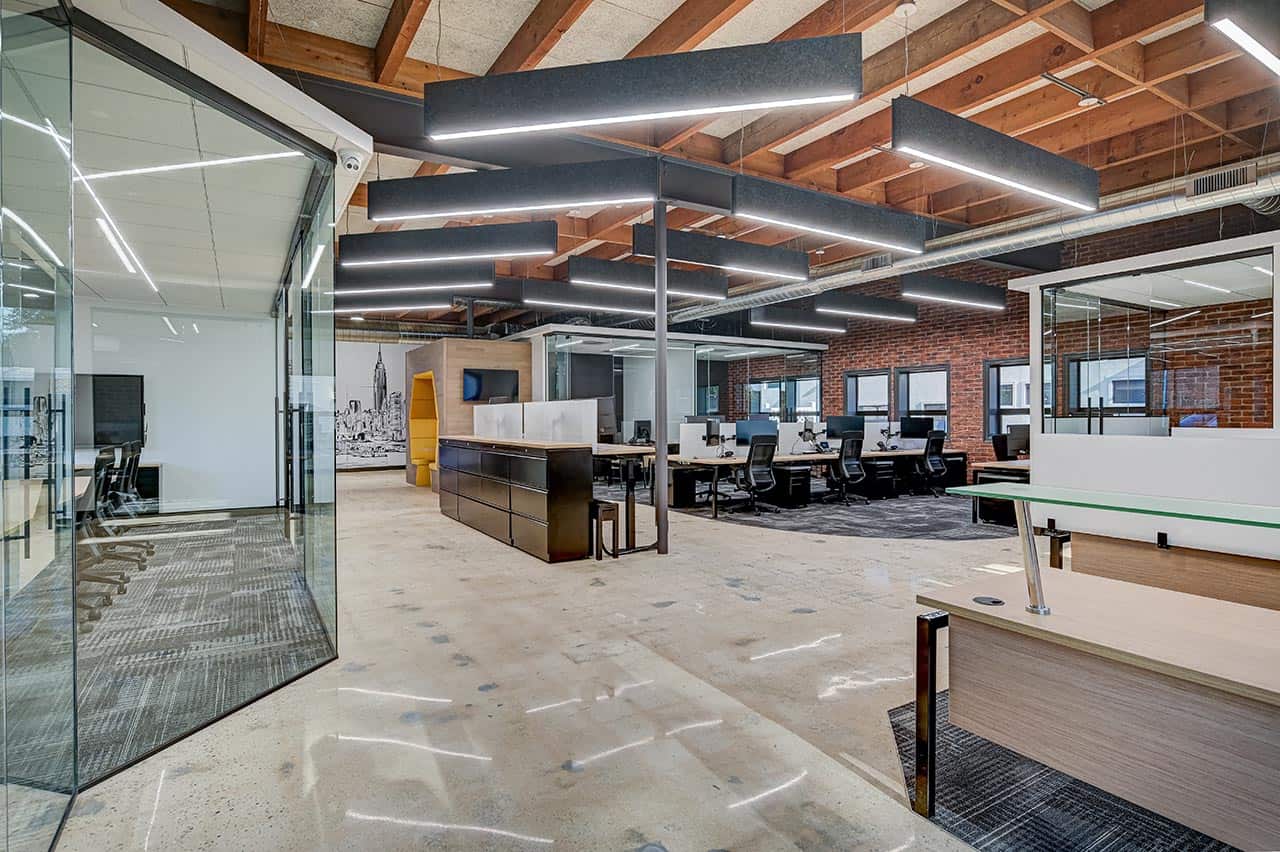 An open concept office that enables top talent to succeed