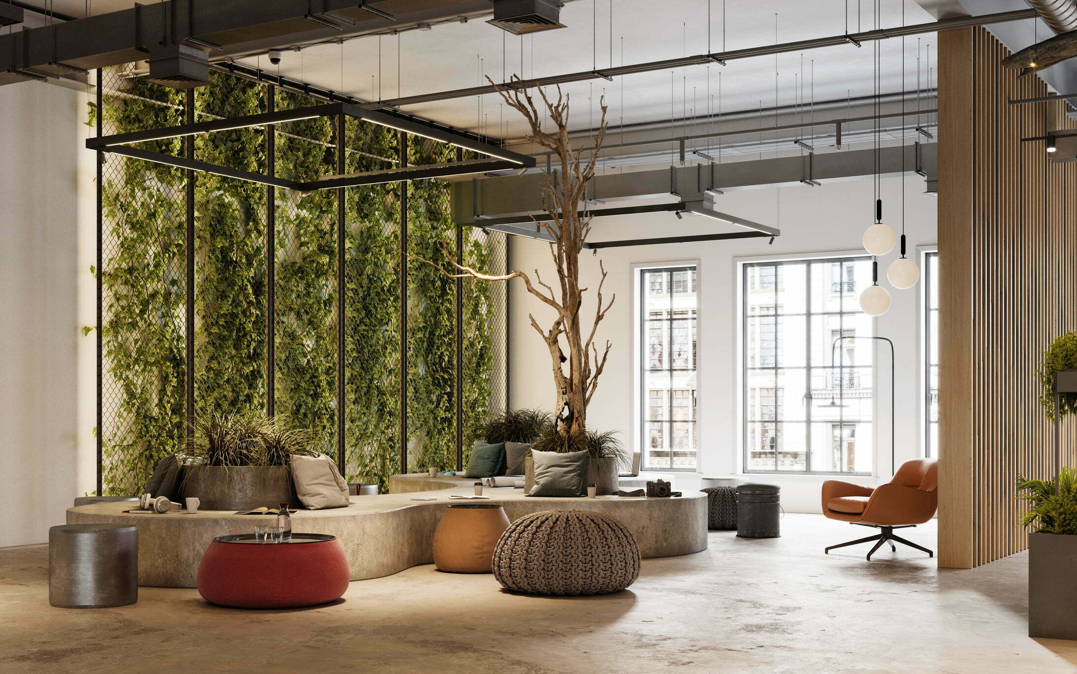 RI Group Soothing colour Breakout room to boost wellbeing in your workplace