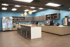 Modern workplace kitchen - 5 Office Design Tips to Increase Workplace Wellbeing