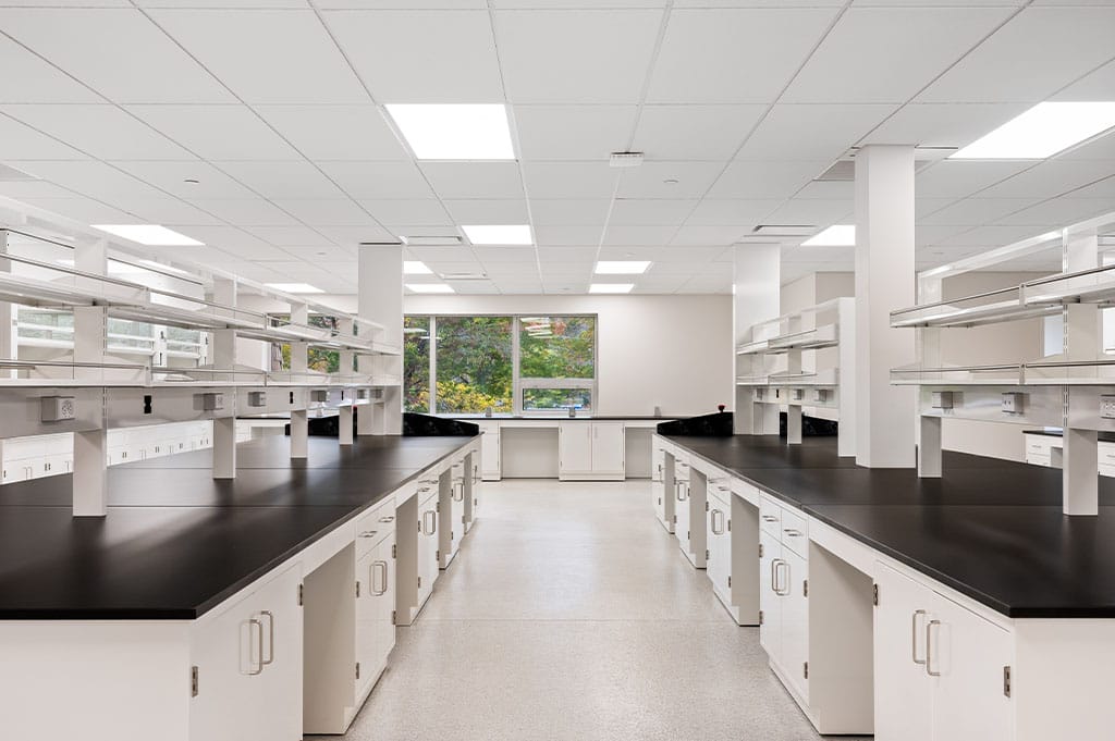 Pharmaceutical lab space design project