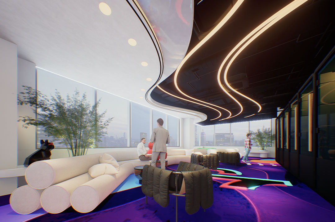 Tiktok head quarters interior render