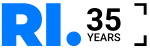 RI. 35 Years Logo Blue (landscape)